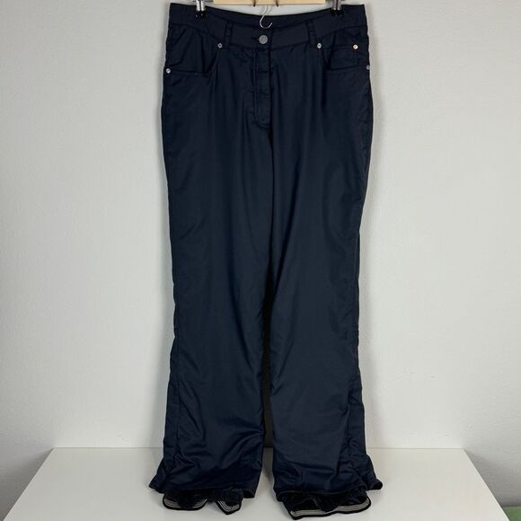Obermeyer Telluride Black Jean Ski Winter Snow Snowboarding Pants 8 - Picture 1 of 13